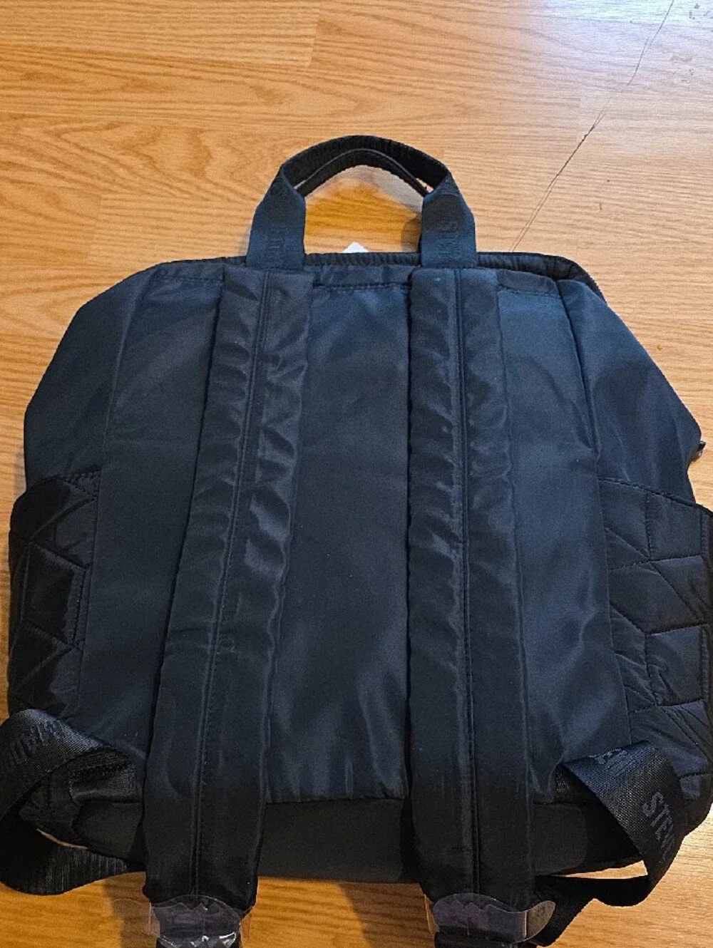 Steve Madden Black Queens Backpack